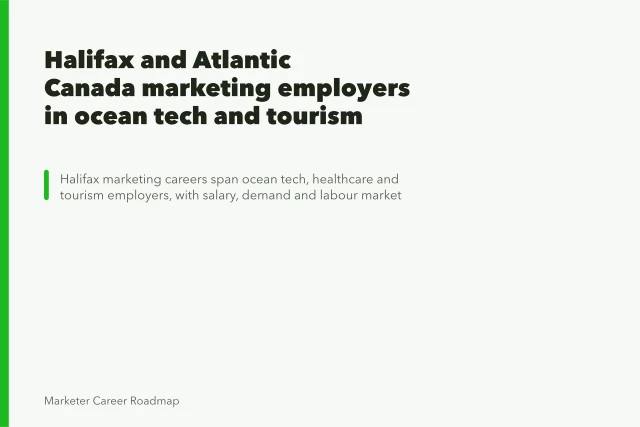 Halifax and Atlantic Canada marketing employers in ocean tech and tourism. Halifax and Atlantic Canada marketing employers in ocean tech and tourism